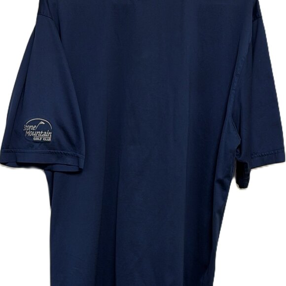 Greg Norman Tournament Polo Golf Shirt Stone Mountain Golf Club Men's L Blue ATL - Picture 4 of 12